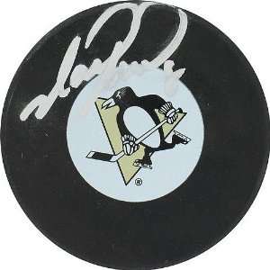  Mark Recchi Pittsburgh Penguins Autographed Hockey Puck 