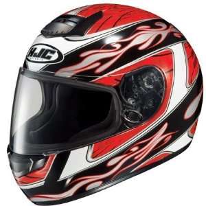  HJC CS R1 Flare Full Face Helmet X Large  Red Automotive