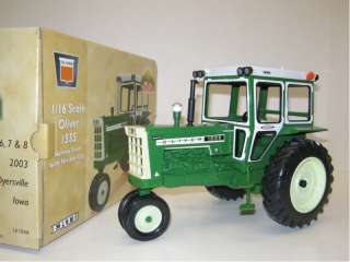 Up for sale is a 1/16 OLIVER 1555 Summer Farm Toy Show Edition tractor 