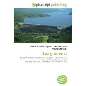  Laz grammar (9786134255288) Books