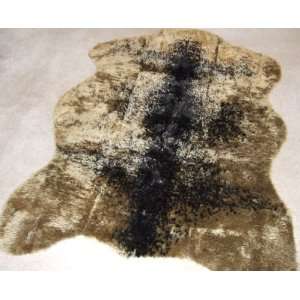 Grizzly Bear  Bear Collection  Faux Fur Rug  3 foot X 5 foot 