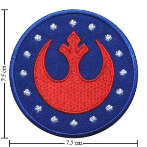  3pcs Star Wars Rebel Alliance Logo II Embroidered Iron on 
