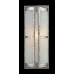 Trevot 1 Light Outdoor Wall Mount In Sunset Silver