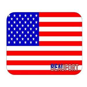  US Flag   Beaufort, South Carolina (SC) Mouse Pad 
