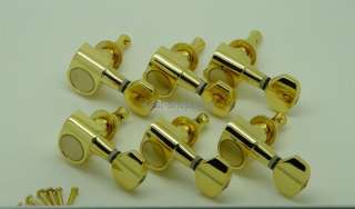 Gold 6 In Line Guitar Tuning Machines 6R for fender #E9712  