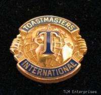 TOASTMASTERS INTERNATIONAL   fraternal Vintage PIN  