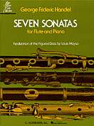 Handel Seven Sonatas Flute & Piano Sheet Music Book NEW  