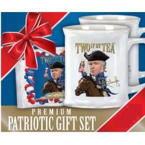  Rush Limbaugh Two If By Tea Premium Patriotic Gift Set 