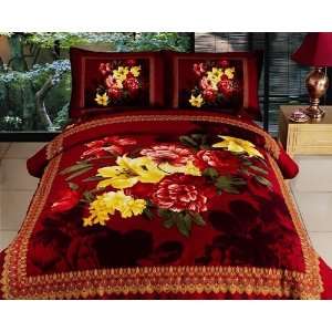  Reactive Oil Painting Bed Sheets 