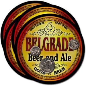  Belgrade, MT Beer & Ale Coasters   4pk 