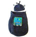 robot crochet pattern baby cocoon cozy hat cute easy newborn