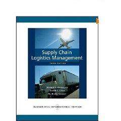 Supply Chain Logistics Management by Bowersox, 3rd 9780073377872 