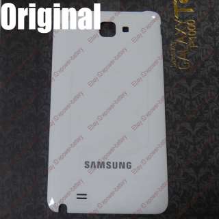 Original White Back Door Housing Cover Samsung Galaxy Note I9220 OEM 