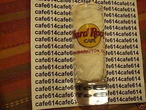 Hard Rock Cafe WASHINGTON D.C. Red Letter Shot Glass  