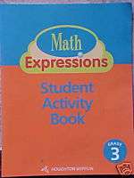 Houghton Mifflin Math Gr 3 Student Activity Book  