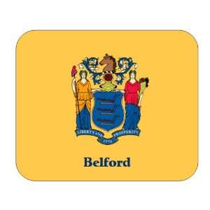  US State Flag   Belford, New Jersey (NJ) Mouse Pad 