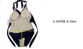   Swimsuit Ruffle Swimwear One Piece Halter Backless Dress Plus Size