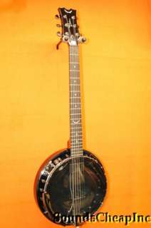 Dean Backwoods 6 Banjo w/Pickup   Black Chrome *FIX  
