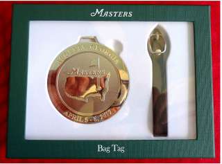 2012 Augusta MASTERS BAG TAG   NEW  