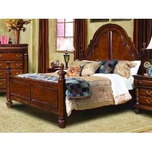  Vaughan Kathy Ireland Home Royal Manor King Poster Bed in Cathedral 