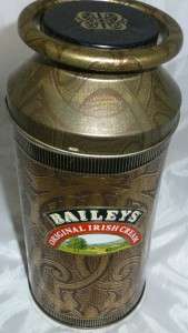 Baileys Irish Cream Churn Tin 1992 Edition Produce of Ireland  