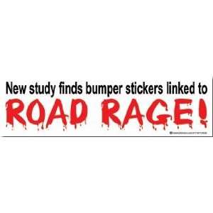   New study finds bumper stickers linked to ROAD RAGE 