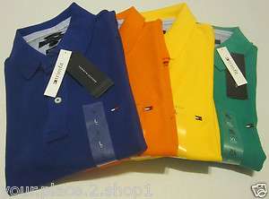 Tommy Hilfiger Mens S/S Trim Fit Solid Polo Shirt  