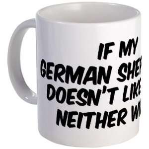  If my German Shepherd Funny Mug by  Kitchen 