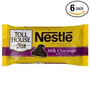 Nestle Toll House Milk Chocolate Morsels, 11.5 Ounce (Pack of 6 
