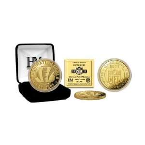  Cincinnati Bengals 24KT Gold Game Coin