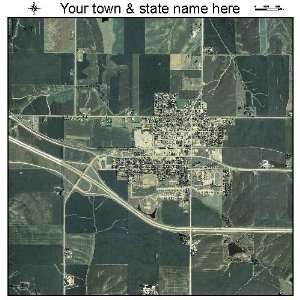   Aerial Photography Map of Prairie City, Iowa 2011 IA 
