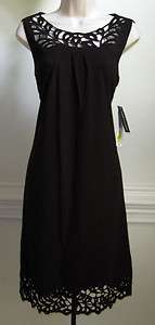Peter Nygard   Womens Sleeveless Dress, Blacks, New, Discount  