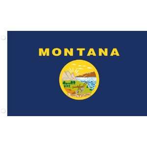  Allied Flag Outdoor Nylon State Flag, Montana, 4 Foot by 6 