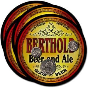  Berthold, ND Beer & Ale Coasters   4pk 