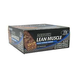  Forward Foods Detour Lean Muscle Whey Protein Bar   Fudge 