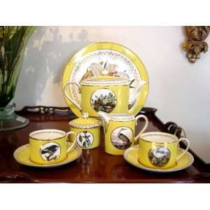  Bespoke Porcelain   Ode to Audubon Tea Set Kitchen 