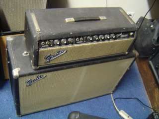 Fender Bandmaster Amplifier, Vintage 60s w/ Bell Backs  