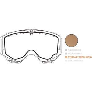   Lens Winter Sport Snowmobile Eyewear Accessories   Bronze / One Size