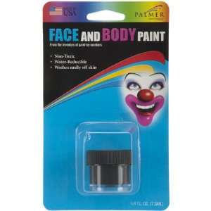  Face Paint 1/4 Ounce Black