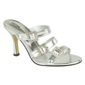    Pink Paradox London MILEY SILVER Miley Mule in Silver Toys & Games