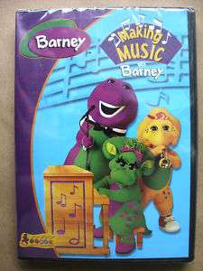 Barney and Friends Making Music With Barney DVD NEW  