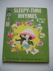 Vintage Rand McNally Tip Top Elf Book Sleepy Time Rhyme  
