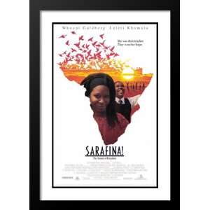  Sarafina 32x45 Framed and Double Matted Movie Poster 