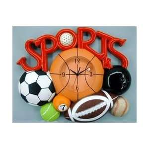  All Sports Wall Clock with Sound