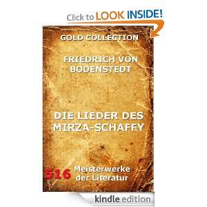 Die Lieder des Mirza Schaffy (Kommentierte Gold Collection) (German 