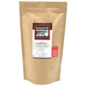 Equator Coffees   Fair Trade Organic Mocha Java Coffee Beans   5 lbs