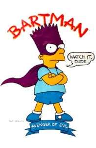 THE SIMPSONS BARTMAN Poster 21x32 MINT Rolled  
