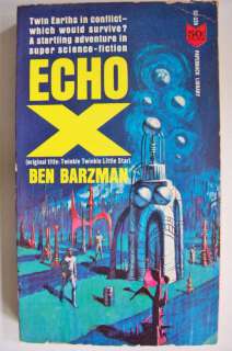 Vintage 1964 ECHO X by Ben Barzman  