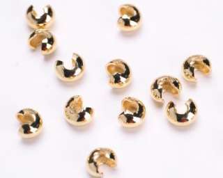   base metal color gold plated size 5 mm type gold plated crimp