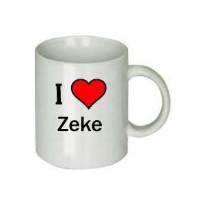  Zeke I Love Zeke Mug 